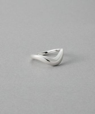 ＜ete bijoux (Women)＞［ウィーヴ］　ウェーブ　リング