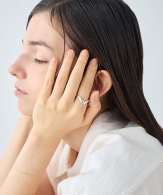 ウィーヴ］ ウェーブ リング | ete bijoux (Women)/エテ ビジュー