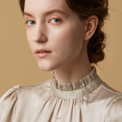 【完売品】agete K18 ひねり フープピアス K18フープピアス | agete/アガット | 三越伊勢丹オンライン