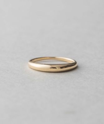 ＜ete bijoux (Women)＞Ｋ１８ＹＧ　レイヤード　バブル　リング