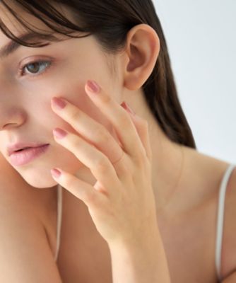 レイヤード］ K18YG ミラーカットチェーンリング | ete bijoux