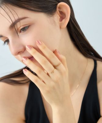 レースライン］ K18YG リング | ete bijoux (Women)/エテ