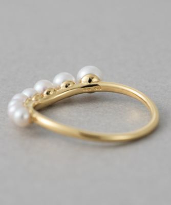 淡水パール］ K18YG リング | ete bijoux (Women)/エテ ビジュー
