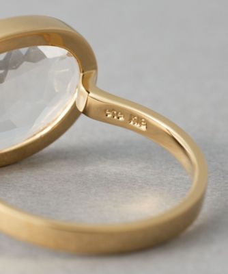 【ete】K18YG D0.03ct リング デュー］ K18YG クォーツ リング | ete bijoux (Women)/エテ
