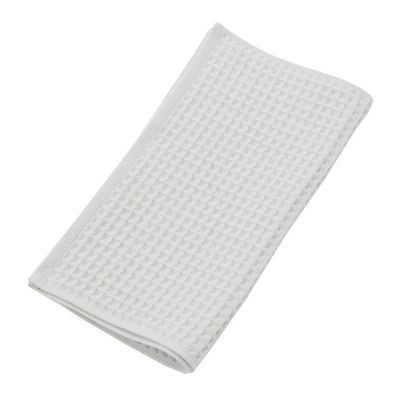 ＜The Conran Shop＞ワッフルアンドガーゼ　フェイスタオル　アイスグレイ（２２５５０３９２）