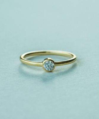 Ｋ１８ ダイヤモンド ０．１ｃｔ リング「ブライト」 - 三越伊勢丹