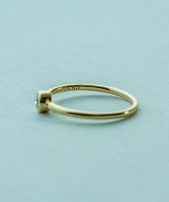Ｋ１８　ダイヤモンド　０．１ｃｔ　リング「ブライト」