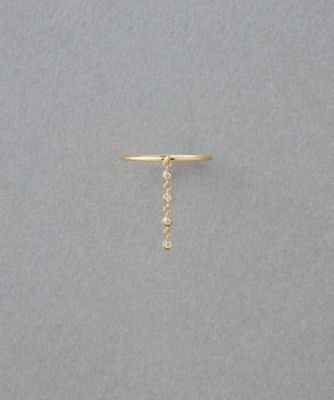 K10YG ダイヤモンド ホースシュー リング | ete bijoux (Women