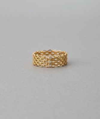 レースライン］ K18YG ダイヤモンド リング | ete bijoux (Women