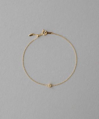 ete bijoux (Women)/エテ ビジュー Ｋ１８ＹＧ　フルール　ダイヤモンド　ブレスレット（誕生石　４月）