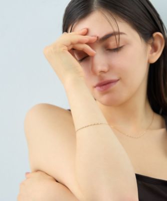 デュー］ K18YG ダイヤモンド ブレスレット | ete bijoux (Women