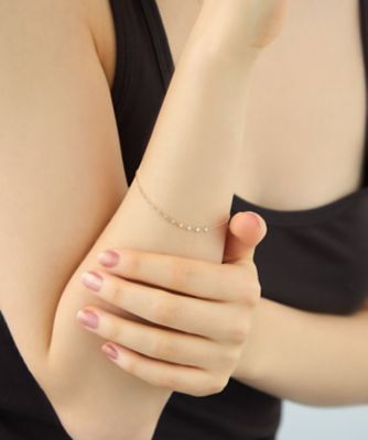 デュー］ K18YG ダイヤモンド ブレスレット | ete bijoux (Women