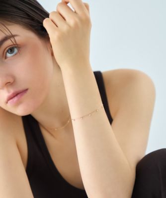 デュー］ K18YG ダイヤモンド ブレスレット | ete bijoux (Women