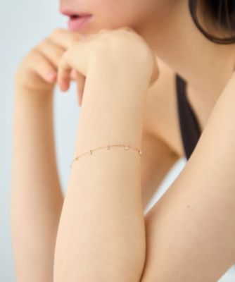 デュー］ K18YG ダイヤモンド ブレスレット | ete bijoux (Women
