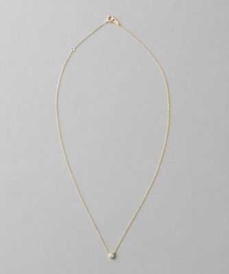 Ｋ１８　ダイヤモンド　０．１ｃｔ　ネックレス「ブライト」