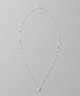 Ｋ１８　ダイヤモンド　０．１ｃｔ　ネックレス「ブライト」