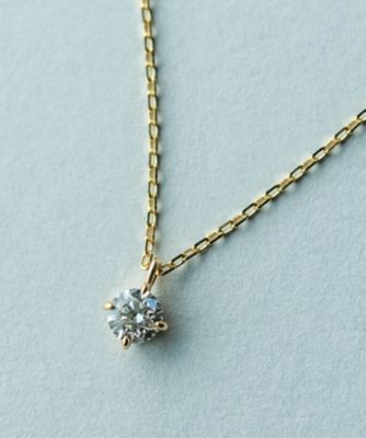 Ｋ１８ ダイヤモンド ０．３ｃｔ ネックレス「ブライト ...