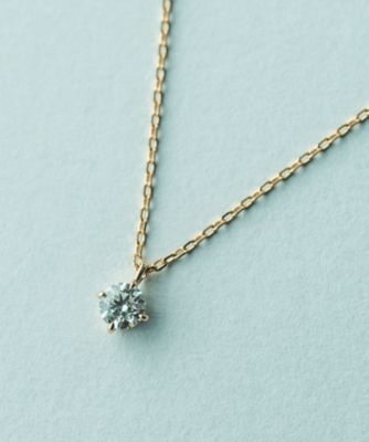 Ｋ１８ ダイヤモンド ０．３ｃｔ ネックレス「ブライト