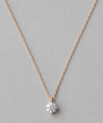 Ｋ１８　ダイヤモンド　０．５ｃｔ　ネックレス　「ブライト」