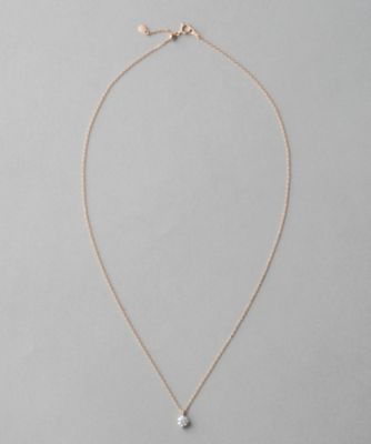 Ｋ１８　ダイヤモンド　０．５ｃｔ　ネックレス　「ブライト」