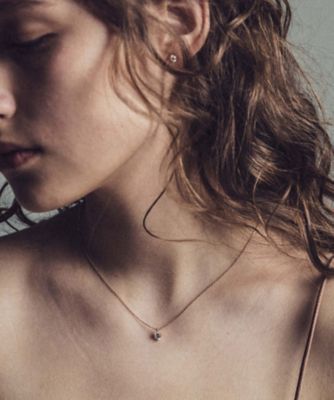 Ｋ１８　ダイヤモンド　０．５ｃｔ　ネックレス　「ブライト」