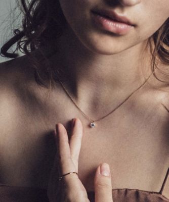 Ｋ１８　ダイヤモンド　０．５ｃｔ　ネックレス　「ブライト」