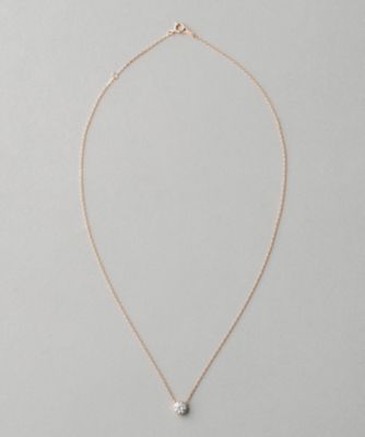 Ｋ１８　ダイヤモンド　０．５ｃｔ　ネックレス　「ブライト」