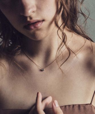 Ｋ１８　ダイヤモンド　０．５ｃｔ　ネックレス　「ブライト」