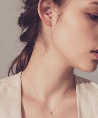ete ネックレス　ポーチ付き K18YG プチ ネックレス | ete bijoux (Women)/エテ