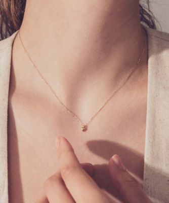 K18YG プチ ネックレス | ete bijoux (Women)/エテ ビジュー