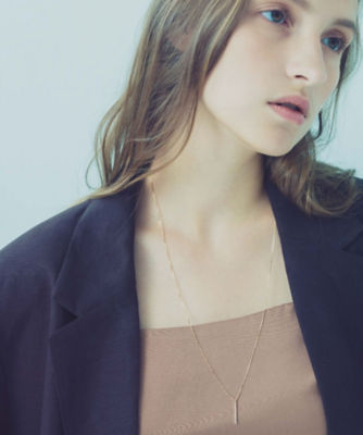 ete bijouxK18 100cm ロング ネックレス