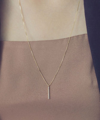 ete bijouxK18 100cm ロング ネックレス