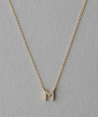 レタード］ K18YG ダイヤモンド ネックレス | ete bijoux