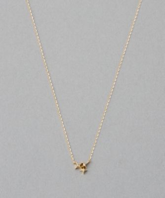 ete bijoux (Women)/エテ ビジュー [Winter Treat VERY MERRY] K18YG ダイヤモンド ホーリー ネックレス イエローゴールド 【三越伊勢丹/公式】