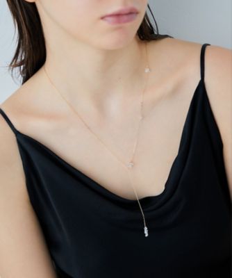 シャンデリア］ K18YG クォーツ ネックレス | ete bijoux (Women