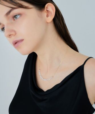 シャンデリア］ K18YG クォーツ ネックレス | ete bijoux (Women