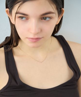 デュー］ K18YG ダイヤモンド ネックレス | ete bijoux (Women
