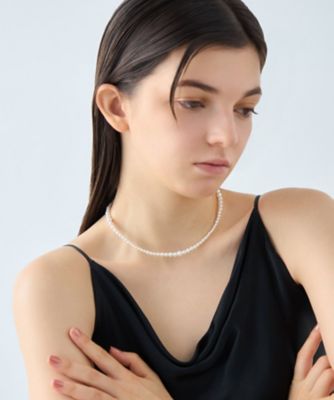 淡水パール］ K18YG チョーカー ネックレス | ete bijoux (Women