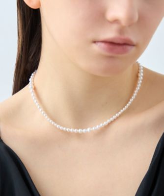 淡水パール］ K18YG チョーカー ネックレス | ete bijoux (Women 