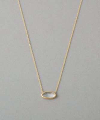 ＜ete bijoux (Women)＞［デュー］　Ｋ１８ＹＧ　クォーツ　ネックレス
