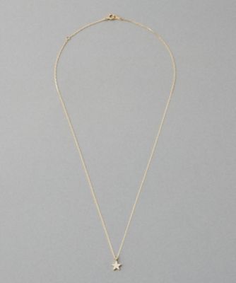 レイヤード］ K18YG ダイヤモンド ネックレス | ete bijoux