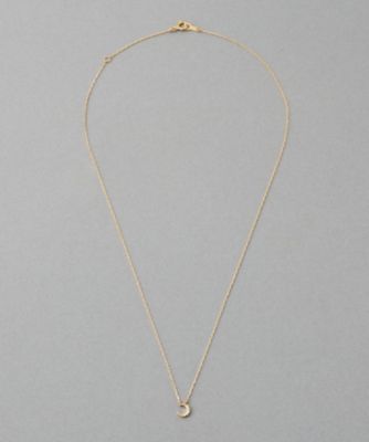 レイヤード］ K18YG ダイヤモンド ネックレス | ete bijoux