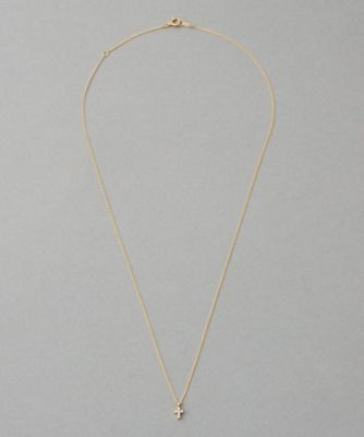 レイヤード］ K18YG ダイヤモンド ネックレス | ete bijoux