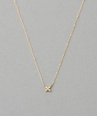 レイヤード］ K18YG ダイヤモンド ネックレス | ete bijoux