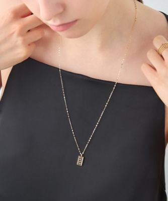 レースライン］ K18YG ネックレス | ete bijoux (Women)/エテ
