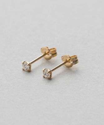 Ｋ１８ ダイヤモンド ０．１ｃｔ ピアス「ブライト」 | ファッション ...