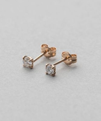 ete bijoux (Women)/エテ ビジュー K18 ダイヤモンド 0.2ct ピアス「ブライト」 ピンクゴールド ピアス・イヤリング【三越伊勢丹/公式】