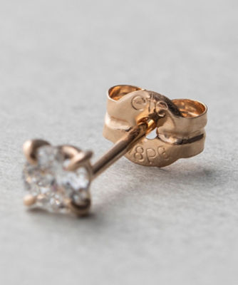 K18 ダイヤモンド 0．2ct ピアス「ブライト」 | ete bijoux