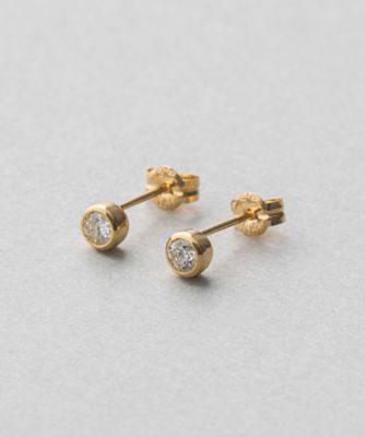 Ｋ１８ ダイヤモンド ０．２ｃｔ ピアス「ブライト」 の通販 | 三越