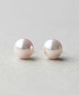 Ｋ１８ＹＧ　パール　ピアス